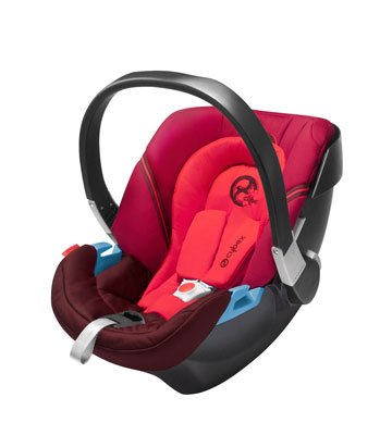 Cybex Aton 2 Car Seat - Poppy Red