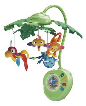 Fisher Price Rainforest Peek-A-Boo Leaves Mobile