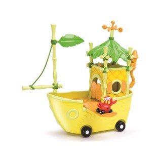 Jungle junction Taxicrab Boat Play Set with Taxicrab figure