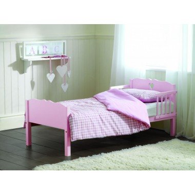 Saplings Heart Junior Bed-Pink CLEARANCE