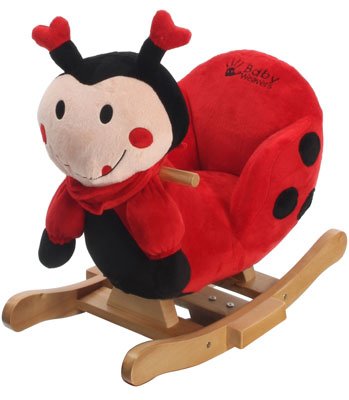 Ladybird Rocking Animal With Chair