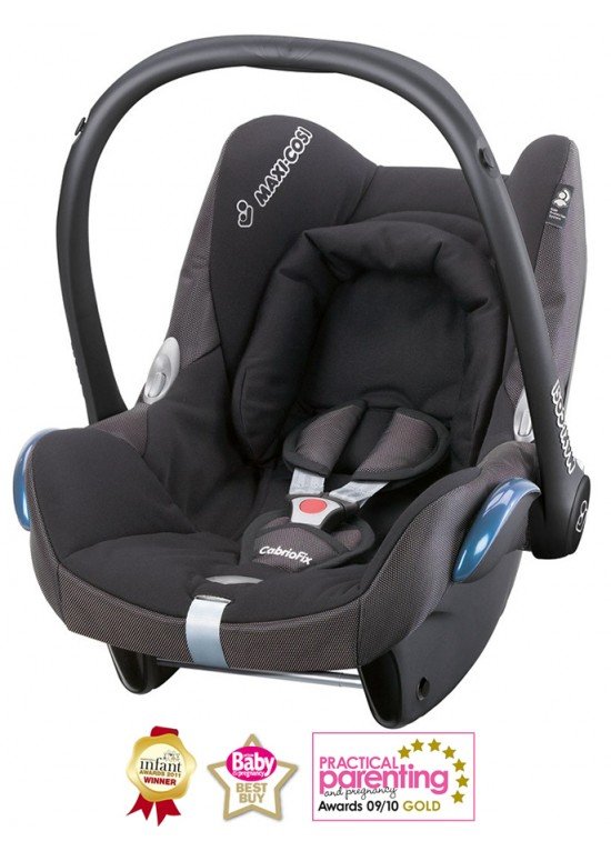 Maxi Cosi Cabriofix Group 0+ Car Seat-Black Reflection (NEW 2013)