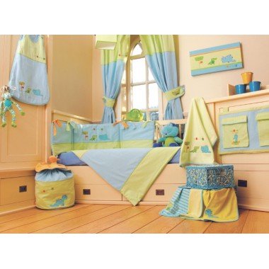 Dormouse 9 Piece Bedding Roomset-Croc & Rumble